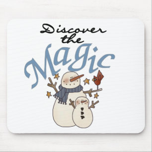 Tapis De Souris T-shirts et cadeaux Snowman Magic