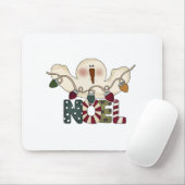 Tapis De Souris T-shirts et cadeaux Snowman Noel (Avec souris)