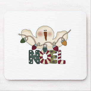 Tapis De Souris T-shirts et cadeaux Snowman Noel