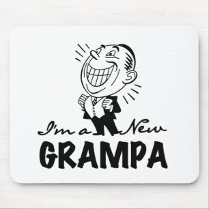 Tapis De Souris T-shirts et cadeaux souriants New Grampa
