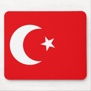 Tapis De Souris T-shirts et cadeaux turcs de drapeau
