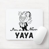 Tapis De Souris T-shirts et cadeaux Yaya Yaya souriants (Avec souris)
