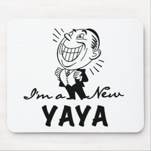 Tapis De Souris T-shirts et cadeaux Yaya Yaya souriants