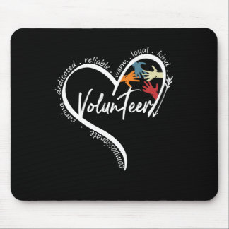 Tapis De Souris T-shirts graphiques amusants pour bénévoles Hauts