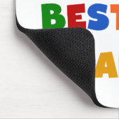 Tapis De Souris T-shirts lumineux de couleurs du Meilleur-est Nana (Coin)