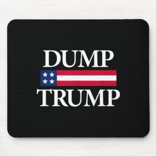 Tapis De Souris T-shirts no trump noir unisex moderne politique Du