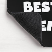 Tapis De Souris T-shirts noir et blanc du Meilleur-est Memaw du mo (Coin)