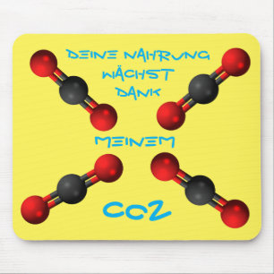 Tapis De Souris Ta nourriture vit grâce à mon CO2