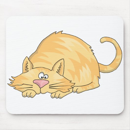 Tapis De Souris tabby, chat (Devant)