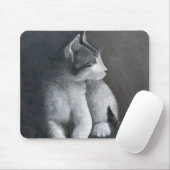 Tapis De Souris Tabby Kitten (Avec souris)