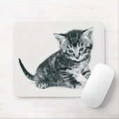 Tapis De Souris Tabby Kitten (Avec souris)