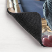 Tapis De Souris Table de billard de perroquets gris d'Afrique (Coin)