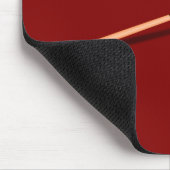 Tapis De Souris Table de billard Maroon (Coin)