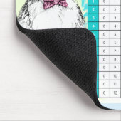 Tapis De Souris Table de multiplication Nerdy Owl (Coin)