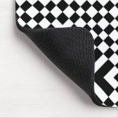 Tapis De Souris Table de pseudo-échecs carré Abstrait (Coin)
