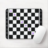 Tapis De Souris table d'échecs classique (Avec souris)