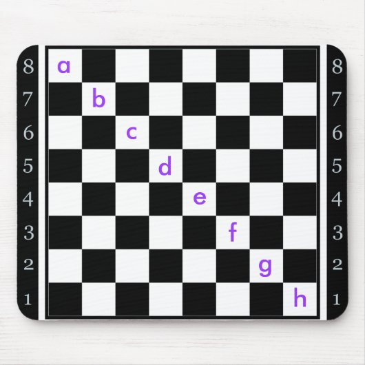 Tapis De Souris table d'échecs classique (Devant)