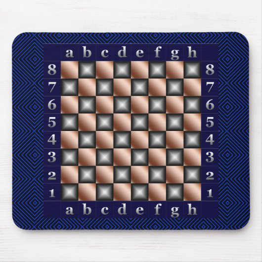 Tapis De Souris Table d'échecs moderne (Devant)