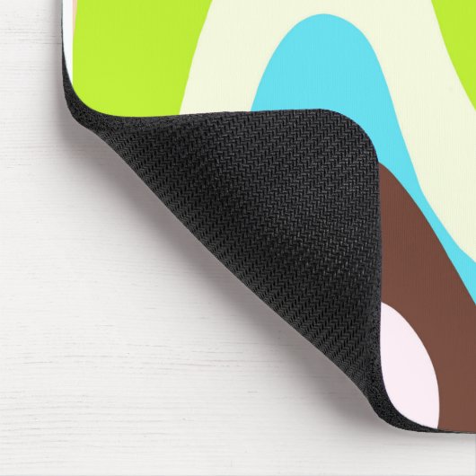 Tapis De Souris Tableau abstrait (Coin)