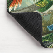 Tapis De Souris tableau classique de la faune des oiseaux colibris (Coin)