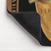 Tapis De Souris Tableau de Masque Africain par Chariklia Zarris (Coin)