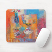 Tapis De Souris Tableau d'été (Avec souris)