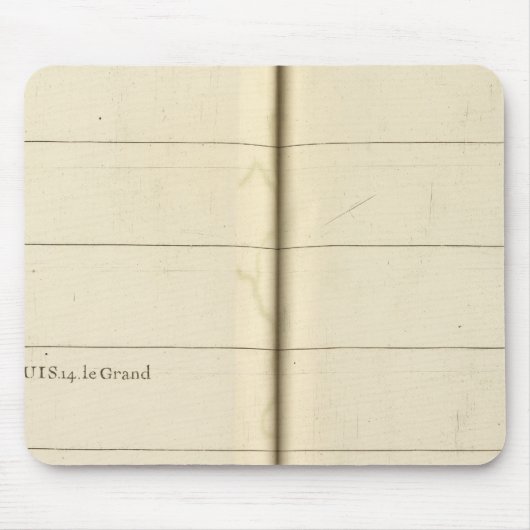 Tapis De Souris Tableau généalogique, France 2 (Devant)