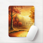 Tapis De Souris Tableau Paysage Automne-87546 (Avec souris)