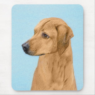 Tapis De Souris Tableau Rhodesian Ridgeback - Art Chien original