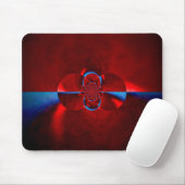 Tapis De Souris Tablette de souris Kaleidoscope - Conception abstr (Avec souris)