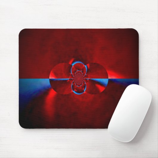 Tapis De Souris Tablette de souris Kaleidoscope - Conception abstr (Avec souris)