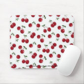 Tapis De Souris Tablier Rockabilly Red Cherries Pad (Avec souris)