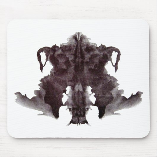 Tapis De Souris Tache 4 de Rorschach (Devant)