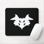 Tapis De Souris Tache d'encre de Rorschach (Avec souris)
