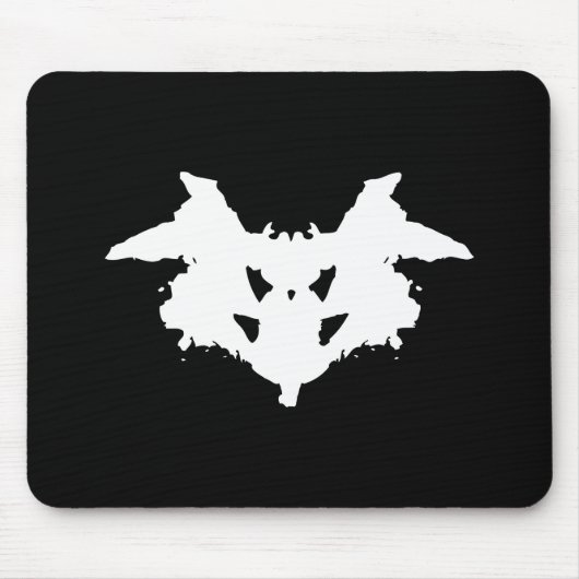 Tapis De Souris Tache d'encre de Rorschach (Devant)