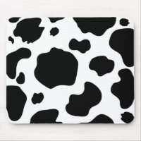 Taches de vache laitière Impression Noir & Blanc F
