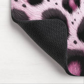 Tapis De Souris Taches d'impression d'animal à fourrure léopard ro (Coin)
