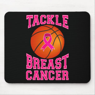 Tapis De Souris Tacker Basketball rose Ribbon Cancer du sein Prix