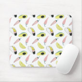 Tapis De Souris Taco à propos d'amour | Taco Element Circle (Avec souris)