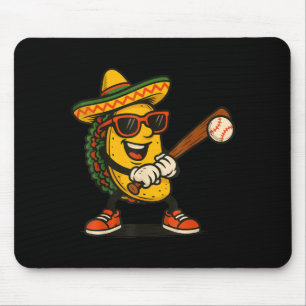 Tapis De Souris Taco baseball cinco de mayo