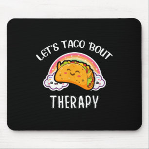 Tapis De Souris Taco Bout Thérapie Sensibilisation à la santé ment