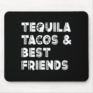 Tapis De Souris Taco drôle et mon ami tenue de cinq de mayo