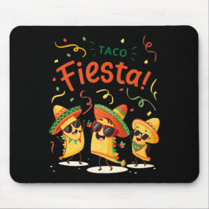 Tapis De Souris Taco fiesta mignon cinq de mayo fête pour âges