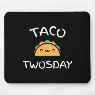 Tapis De Souris Taco Jeudi Anniversaire Fête Dos Toddler Cinco De