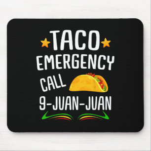 Tapis De Souris Taco Joke Fiesta Mexicaine Cinco De Mayo Mens Et W