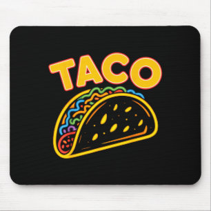 Tapis De Souris Taco nourriture mexicaine