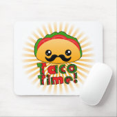 Tapis De Souris Taco Time (Avec souris)