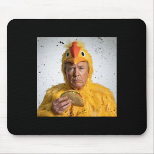 Tapis De Souris Taco Trump Recule Toujours Drôle Droits de Douane