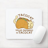 TAPIS DE SOURIS TACOCAT ANIMAL EN TACO CARTOON (Avec souris)