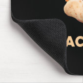 Tapis De Souris Tacocat mignon Taco Chat épelé vers l'arrière (Coin)